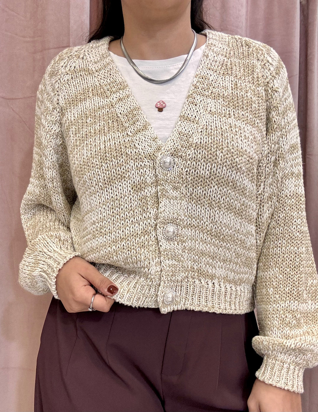 Cardigan lurex Have One