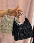 Pochette Mimi Muà micro paillettes