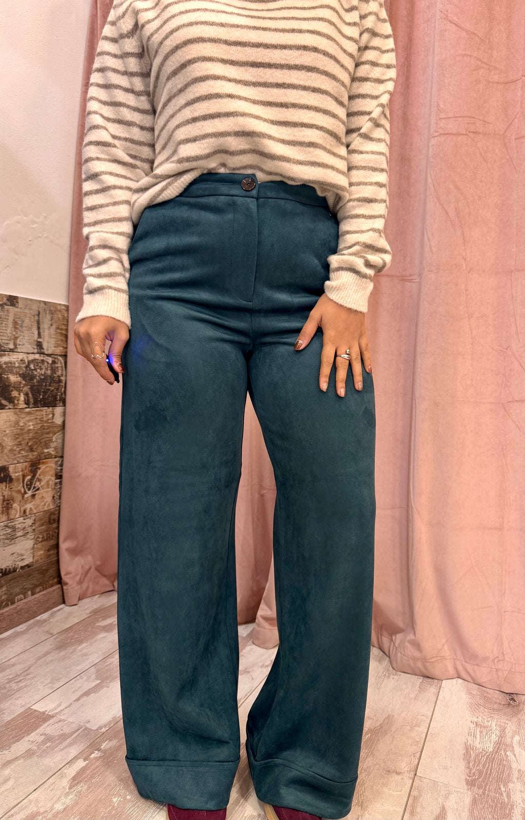 Pantalone suede Surkana