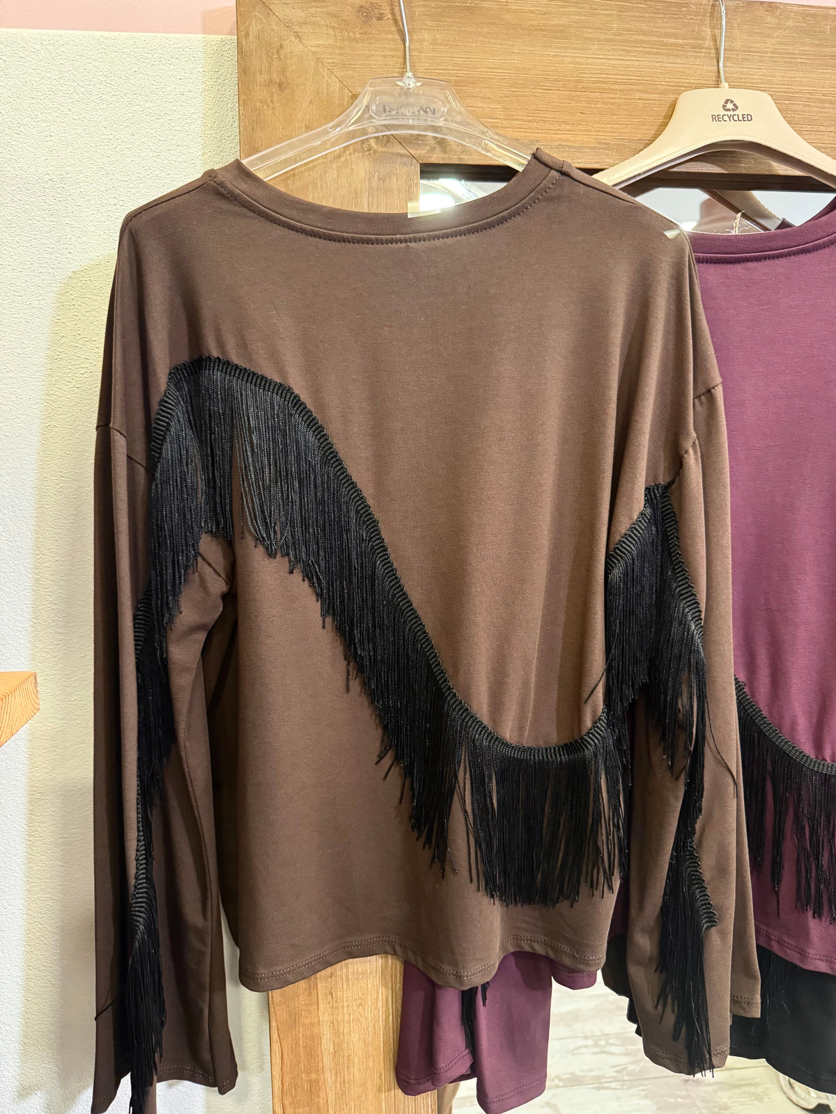 T-shirt frangia