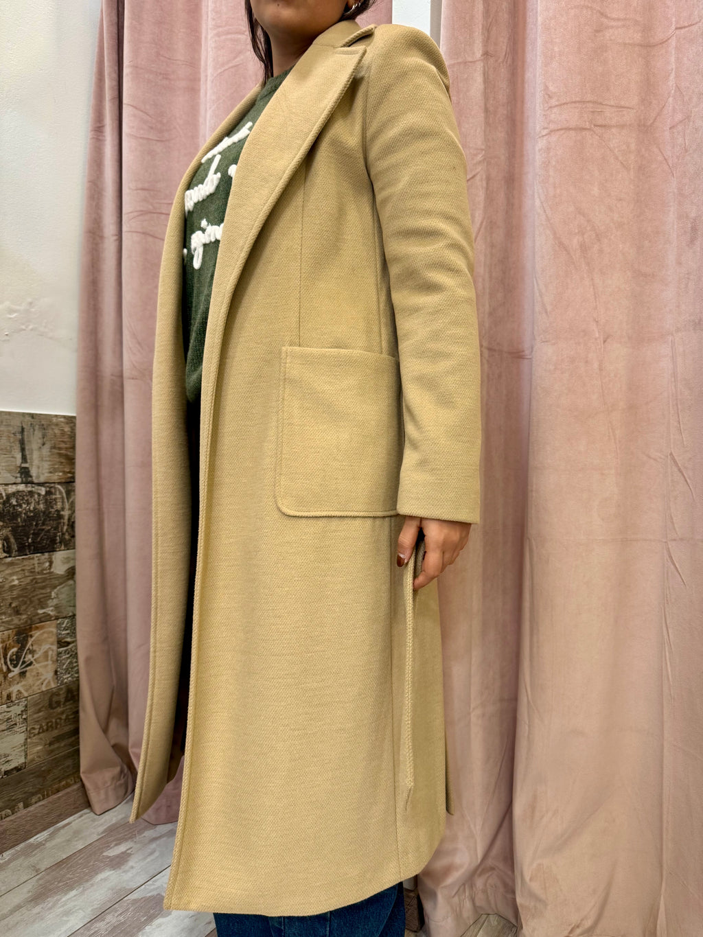 Cappotto tasche Please
