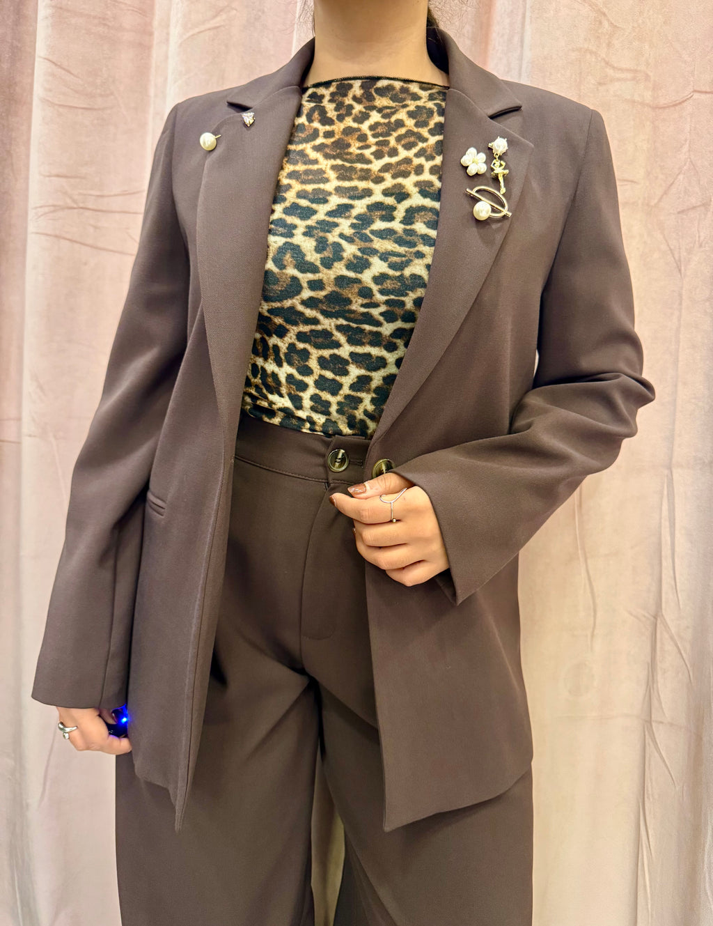 Blazer over Philia Loft