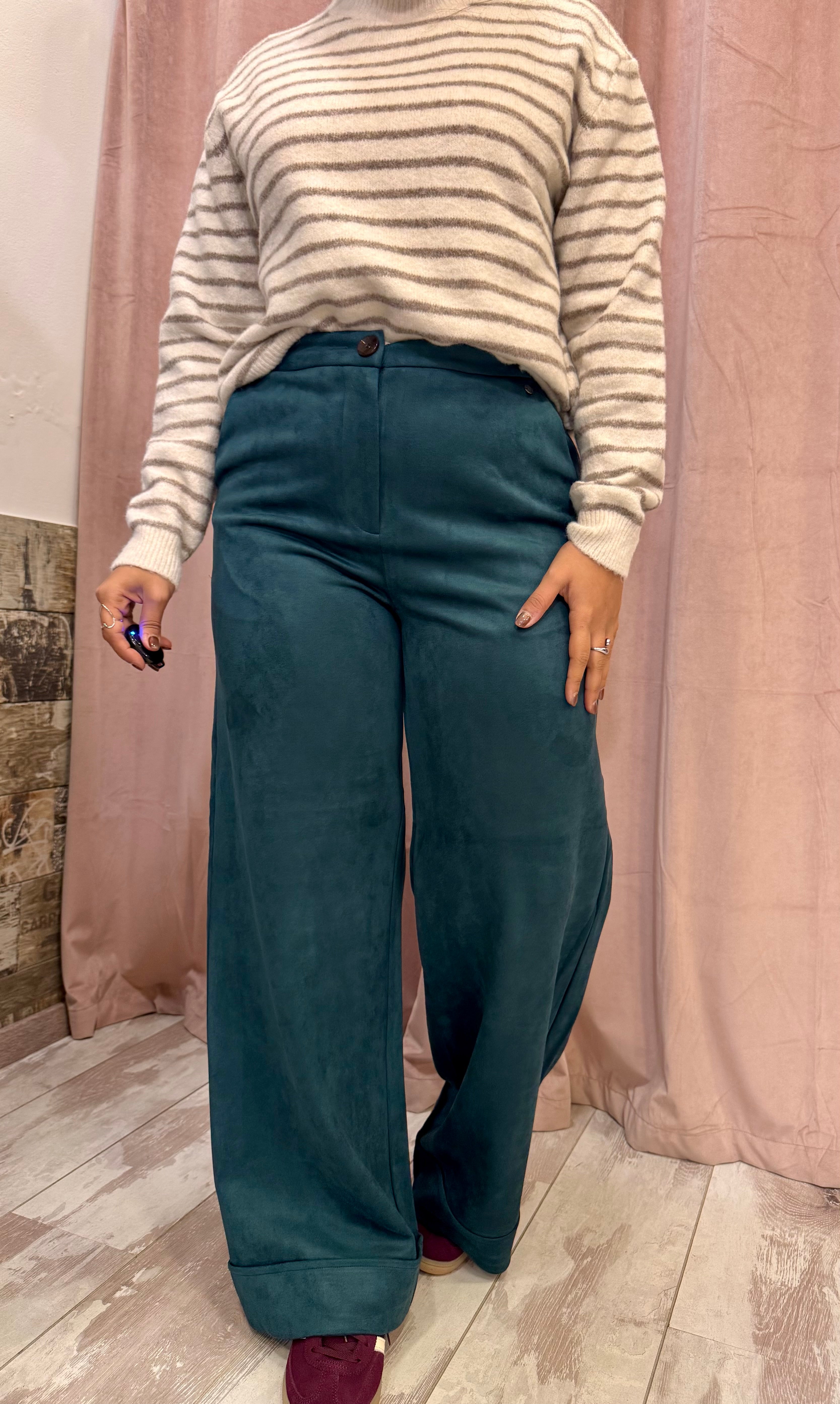 Pantalone suede Surkana