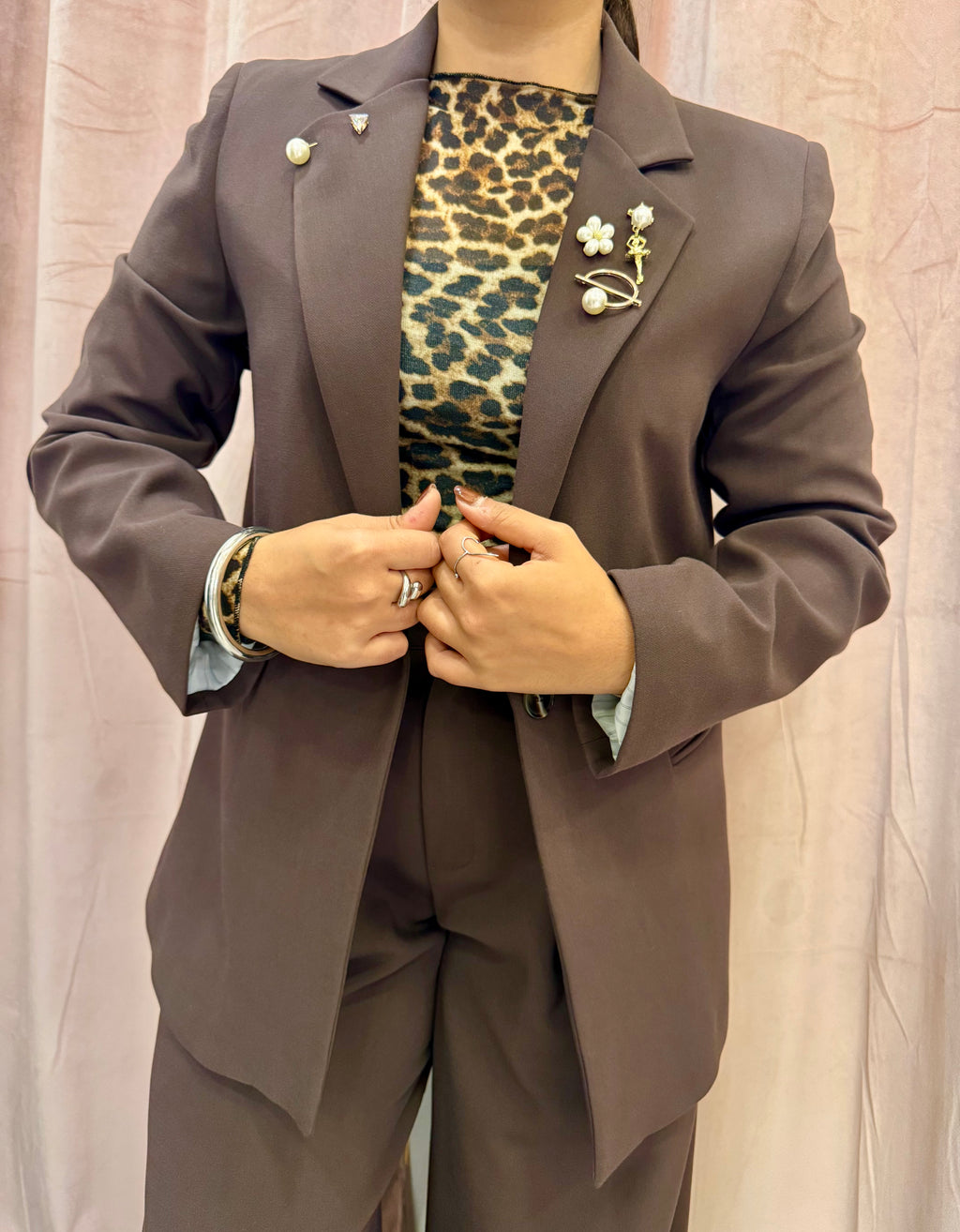 Blazer over Philia Loft