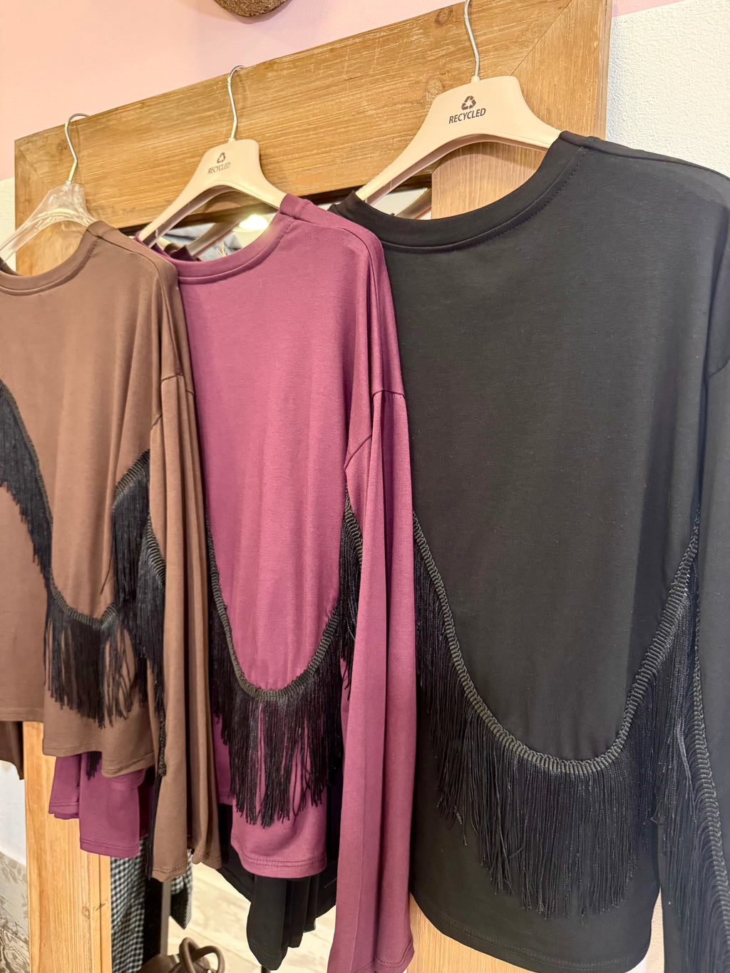 T-shirt frangia
