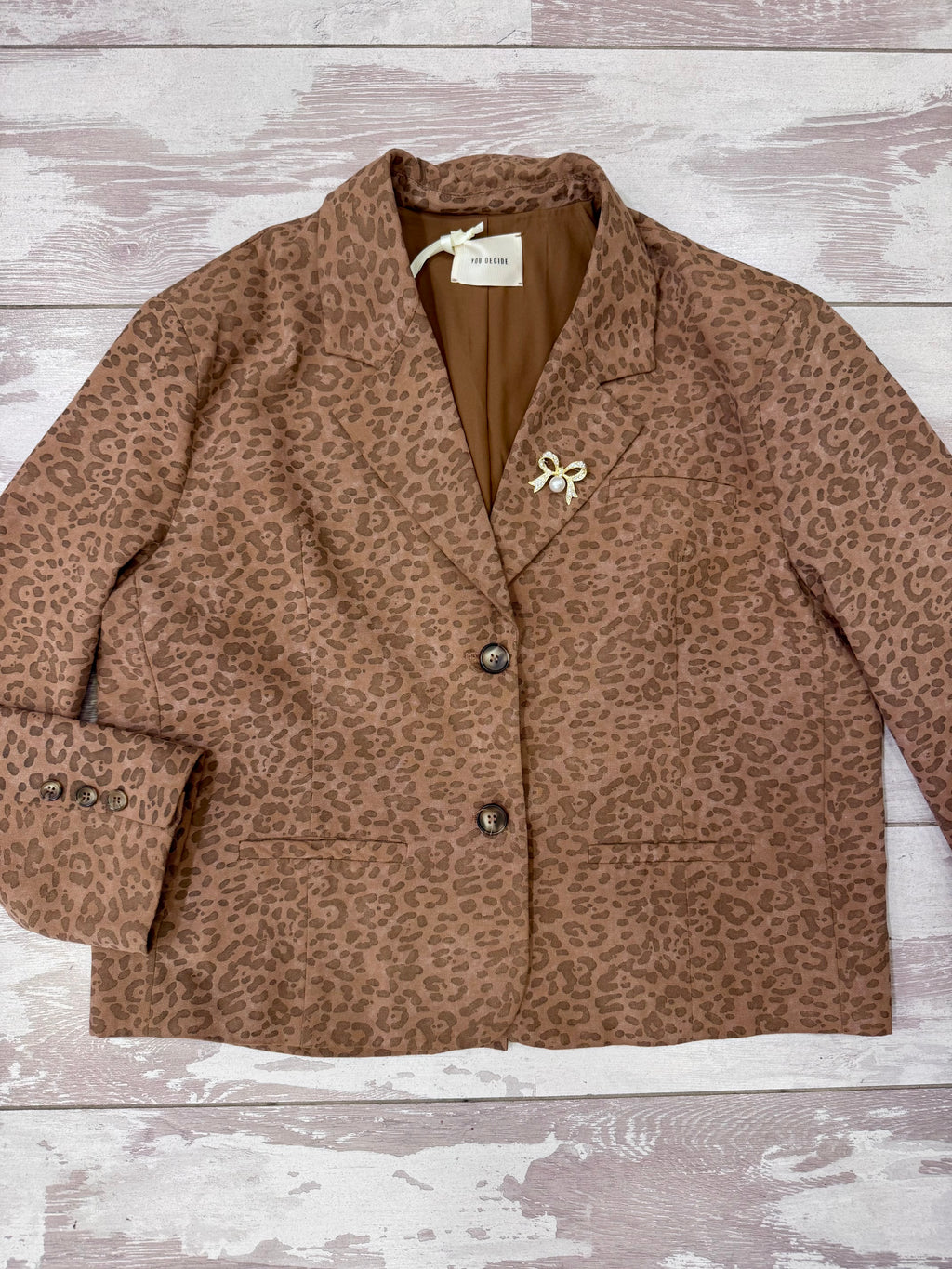 Blazer You Decide animalier