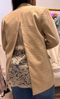 Blazer inserto pizzo Have One