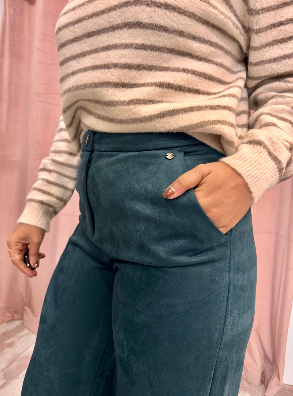 Pantalone suede Surkana