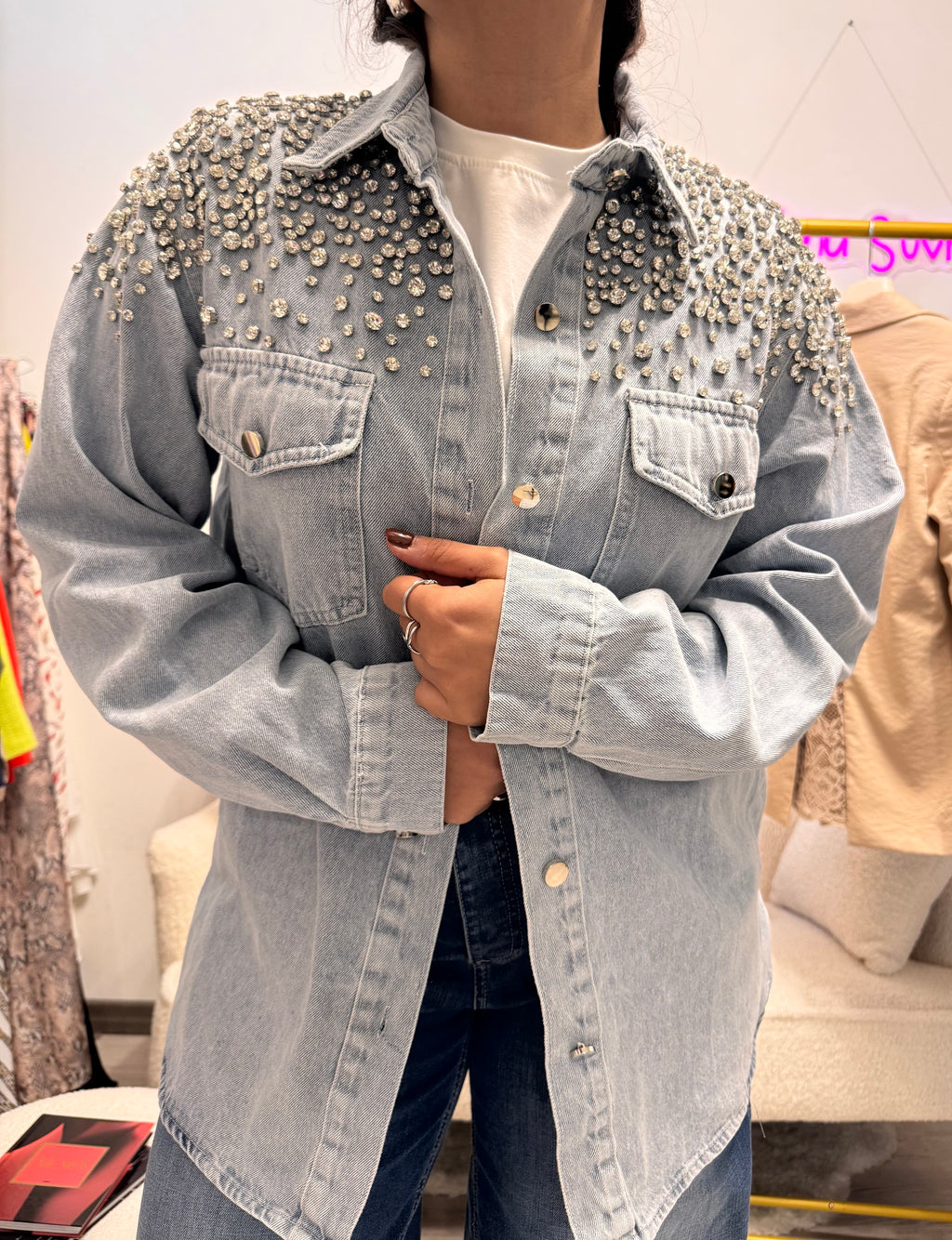 Camicia cristalli Susy Mix