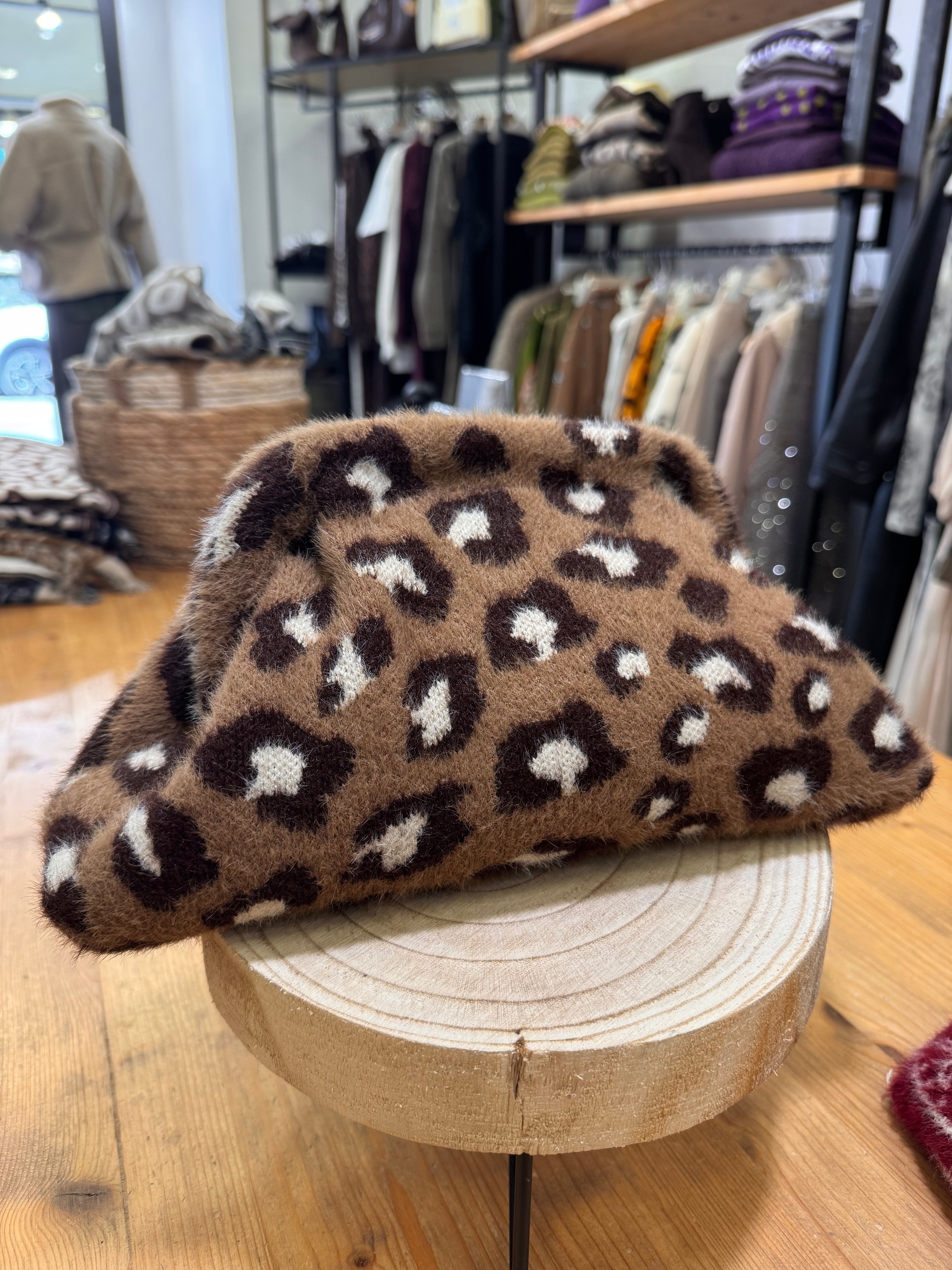 Clutch pelo animalier